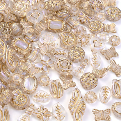 Retro Acrylic Beads Mix