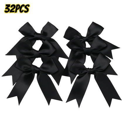 32-Piece Random Satin Ribbon Bow Set