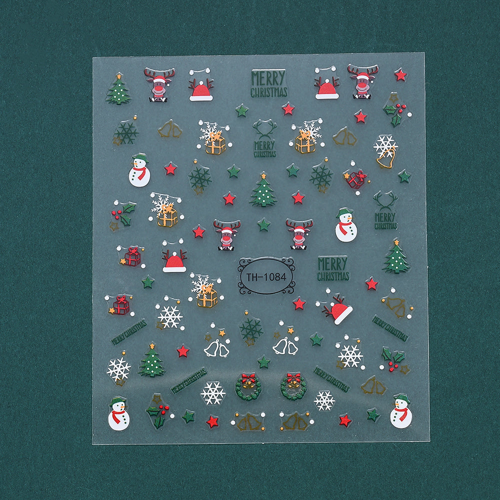 Christmas Nail Art Stickers
