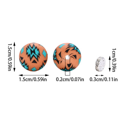 Indian Style Silicone Spacer Beads
