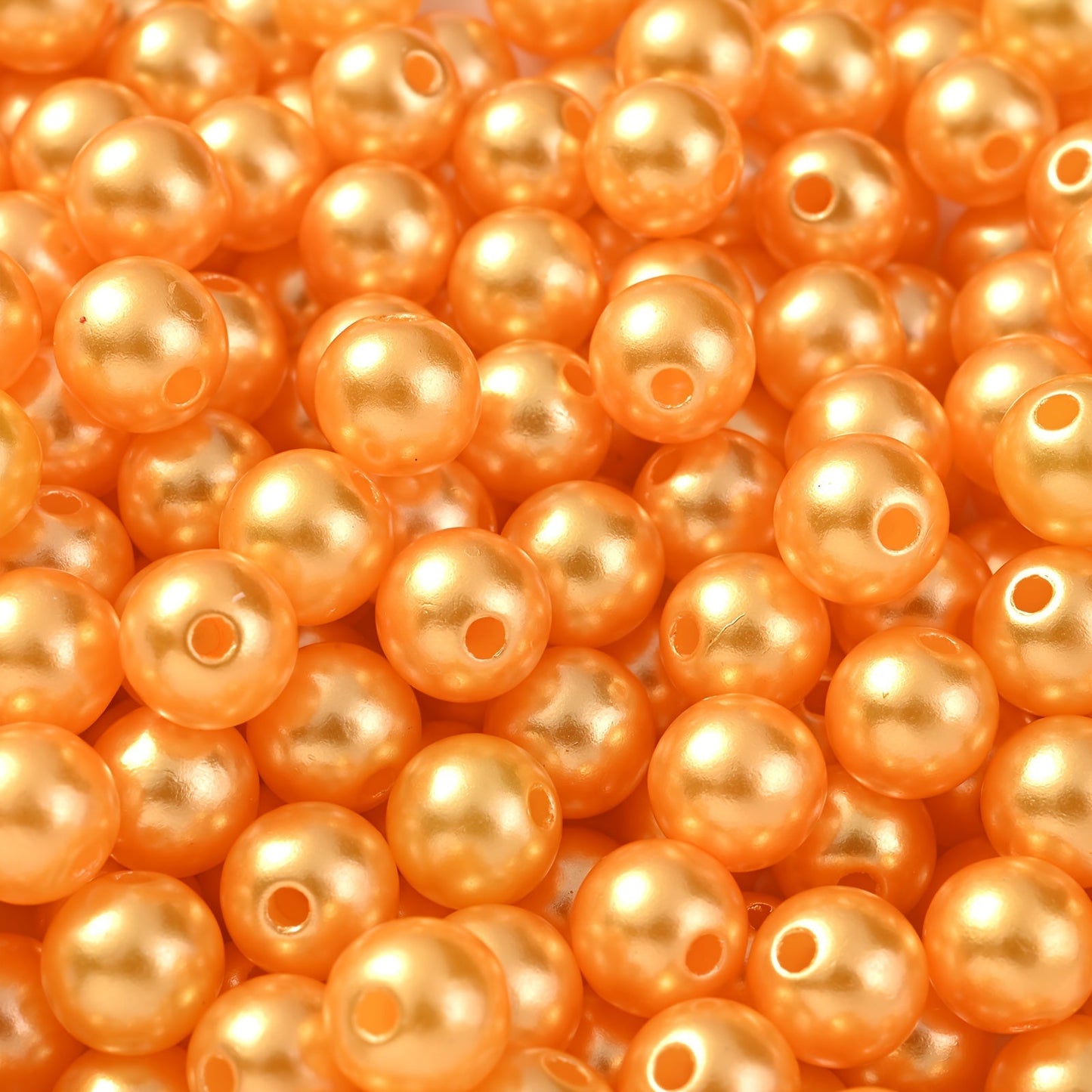 Colorful Imitation Pearl Acrylic Beads