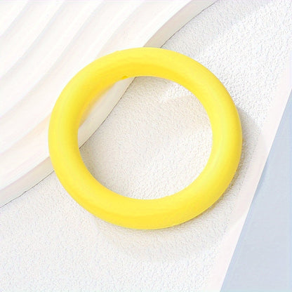 Round Silicone Pendant Rings