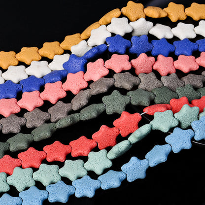 Colorful Star Stone Bead