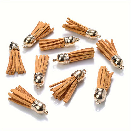 Colorful Polyester Tassel Pendants