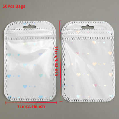 Keychain and Jewelry OPP Packaging Card Set