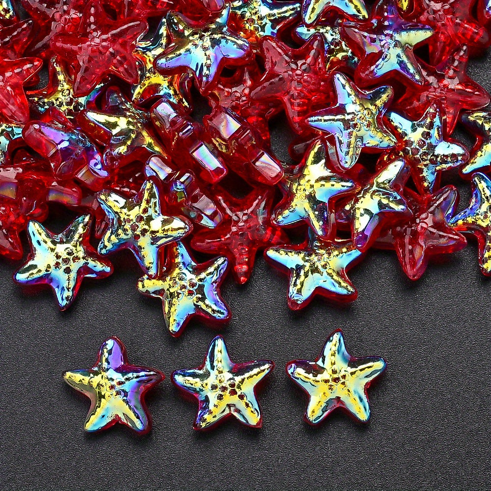 Starfish Glass Beads