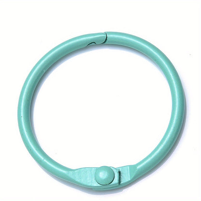 Colorful Alloy O-Ring Spring Clasps