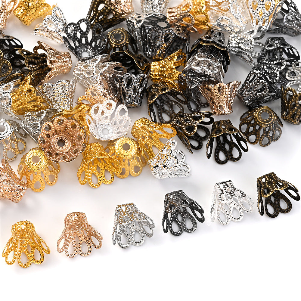 Wine Glass Bead Caps