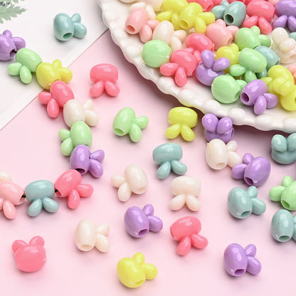 Acrylic Rabbit Beads