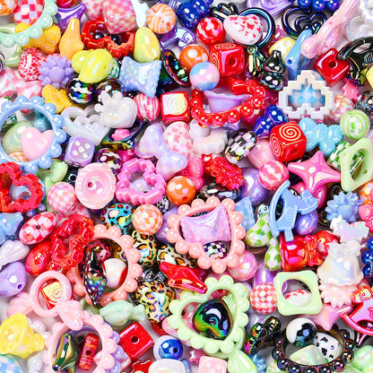 Vibrant Acrylic Spacer Beads