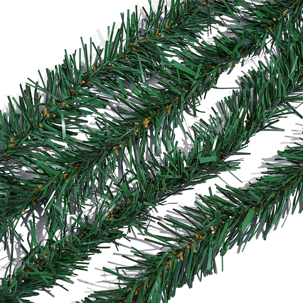 Green Artificial Christmas Grass Rattan