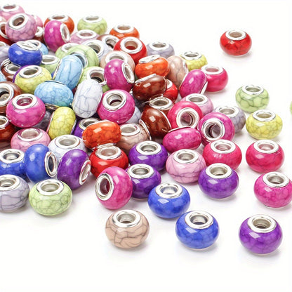 Crack Glass Style Resin Beads