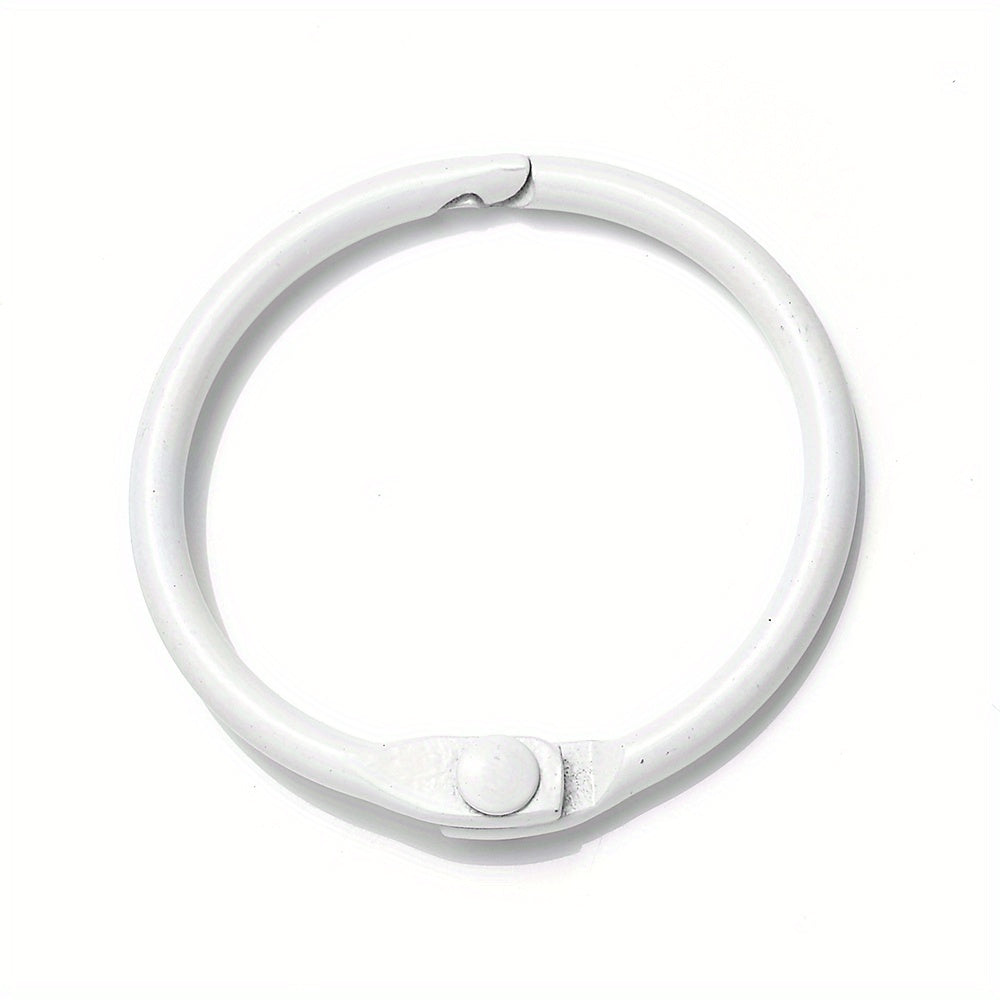 Colorful Alloy O-Ring Spring Clasps