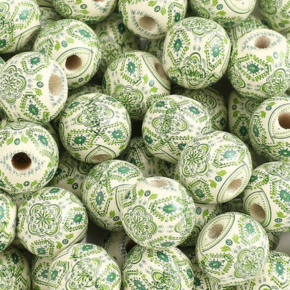 Bohemian Wooden Beads