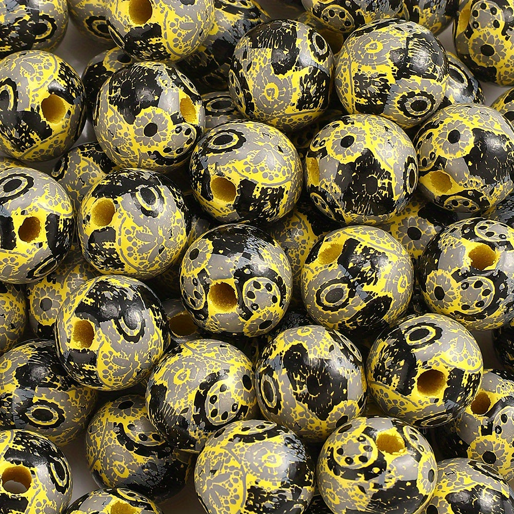Bohemian Wooden Beads