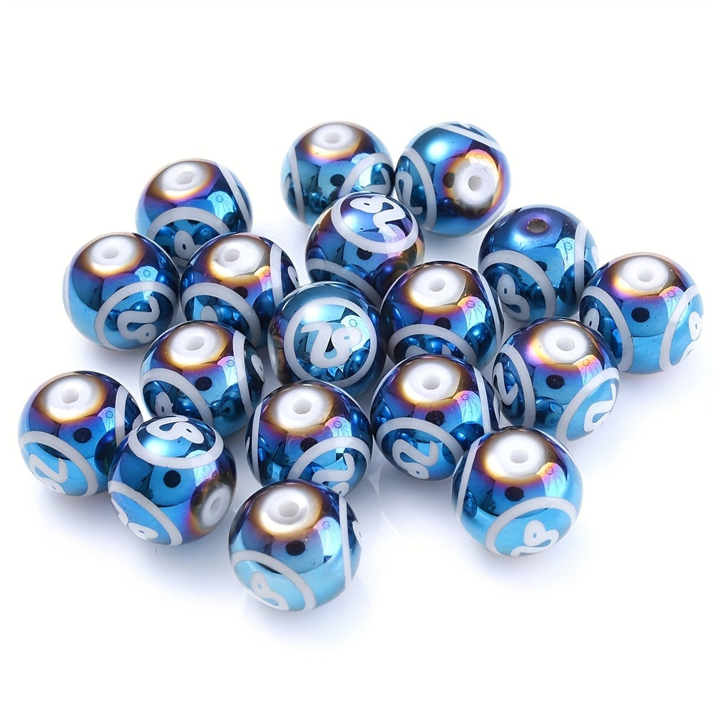 Constellation Style Glass Beads