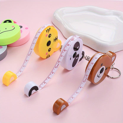 1PC 11.5×5.8cm Animal Series Mini Soft Measuring Tape
