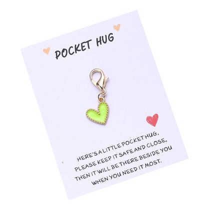 Heart Keychain with Thank You Card