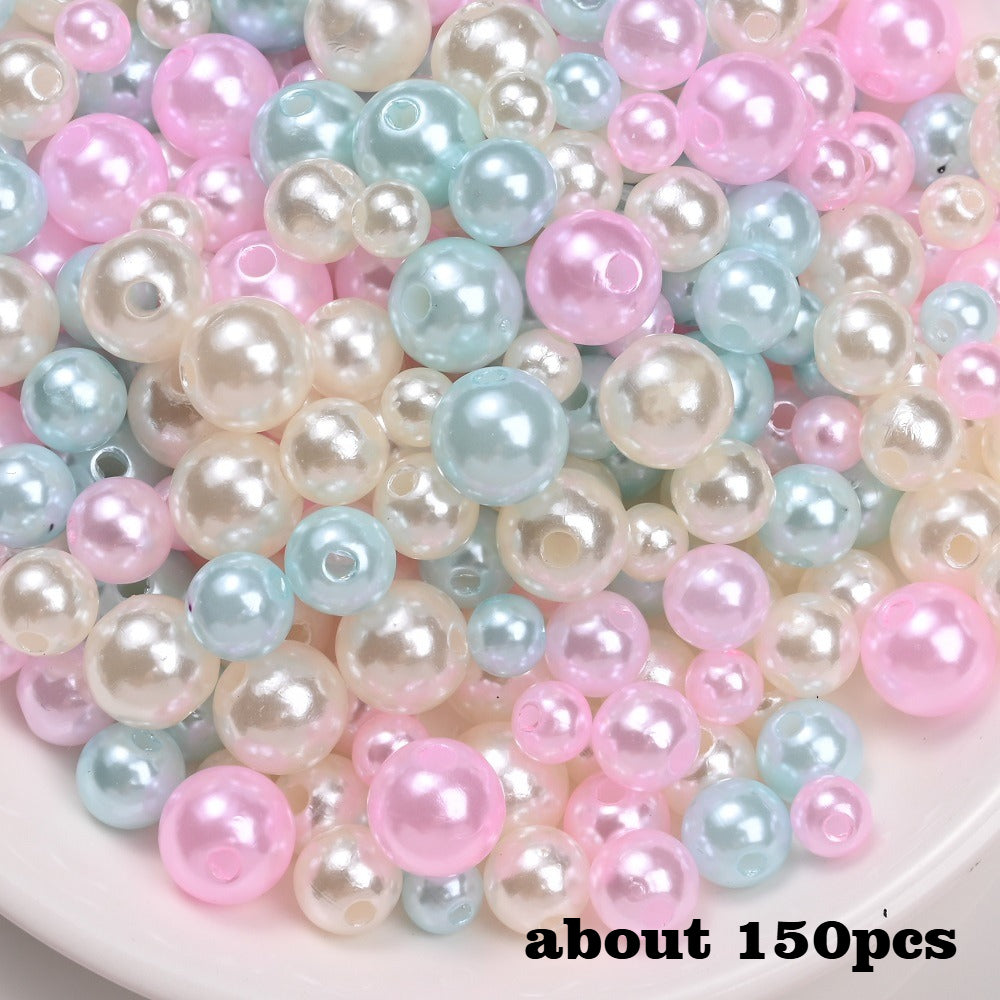 Colorful ABS Imitation Pearl Beads