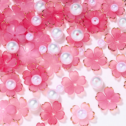 Cherry Blossom Acrylic Bead DIY Kit