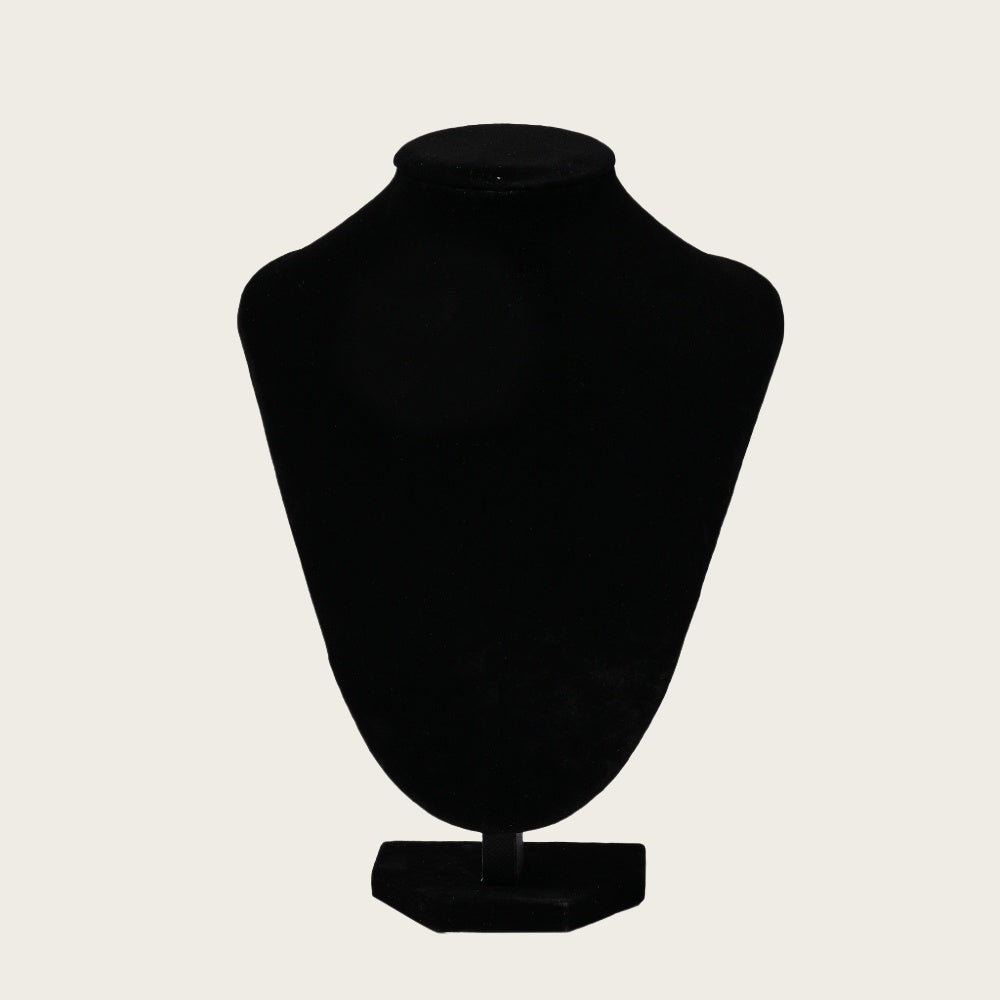 Black Velvet Necklace Display Stand