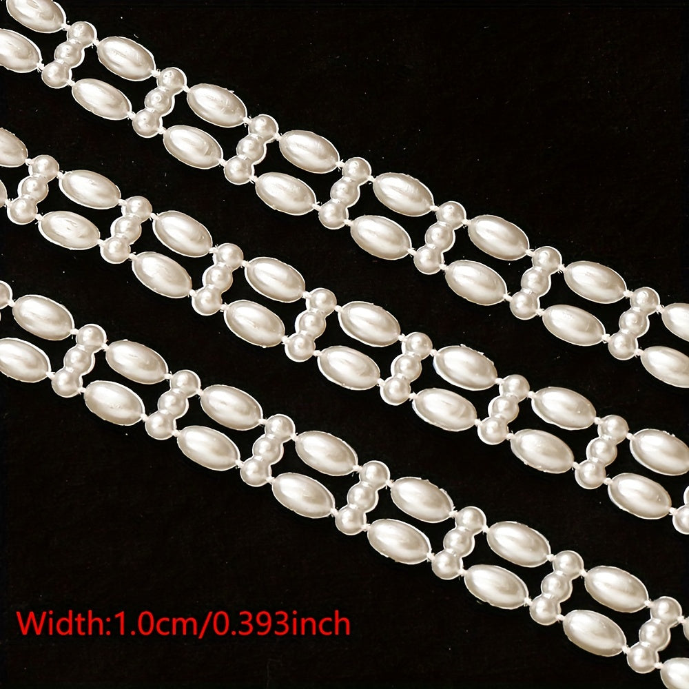 Pearlescent Acrylic Bead Chain