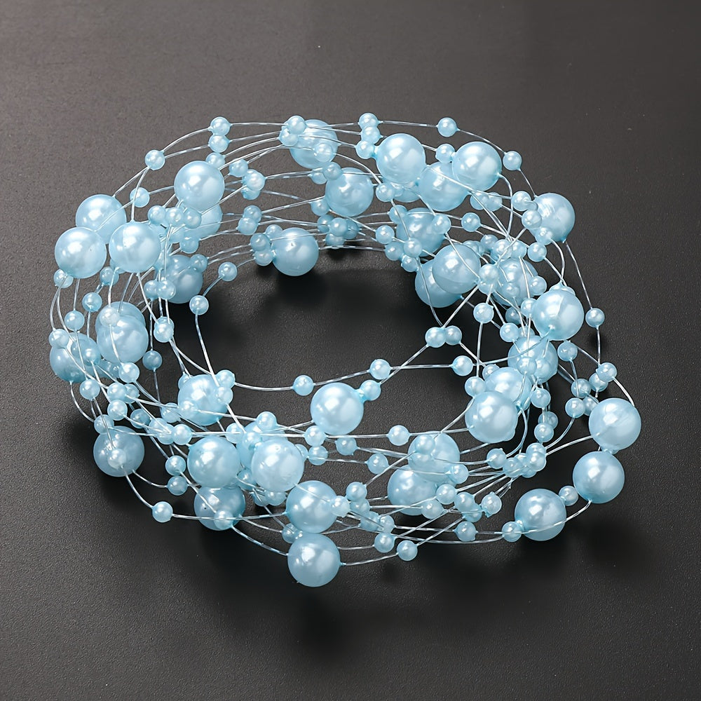 118.11 Inch Acrylic Round Bead Chain