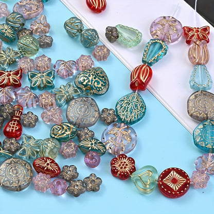 Retro Acrylic Beads Mix