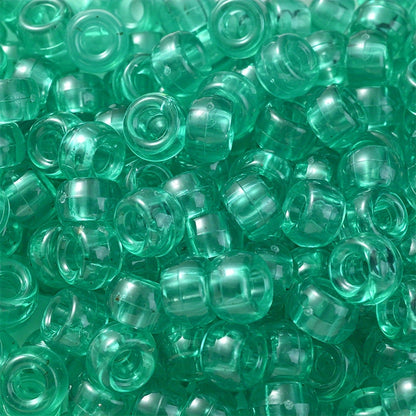 Transparent Colorful Pony Beads
