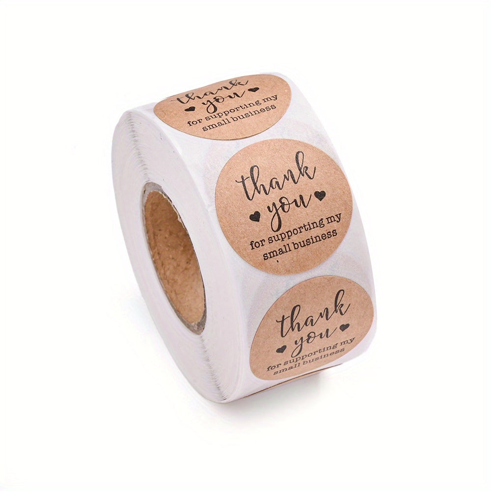 Floral Thank You Stickers