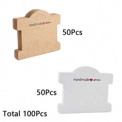 Keychain and Jewelry OPP Packaging Card Set