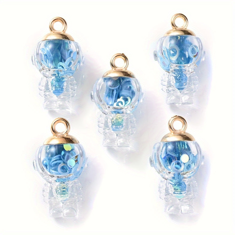 Astronaut AB Glass Ball Pendants