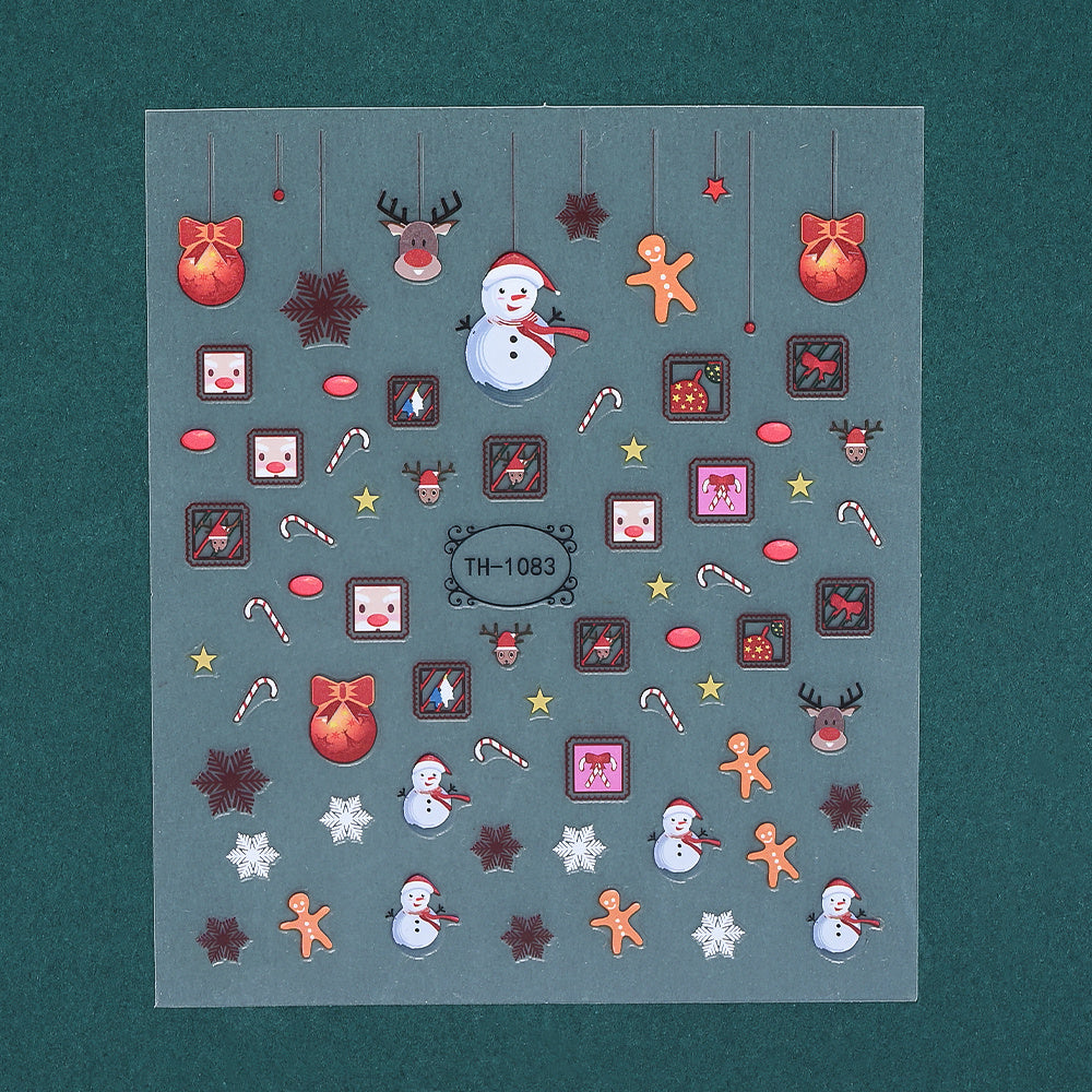 Christmas Nail Art Stickers