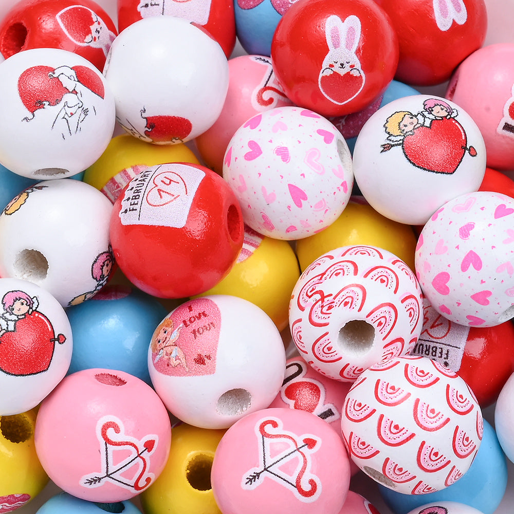 Colorful Wooden Beads