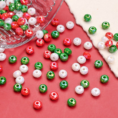 Christmas Acrylic Wheel Beads