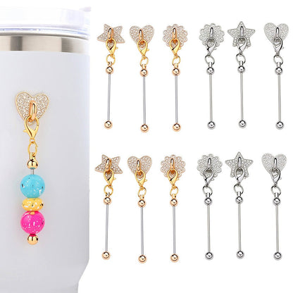 Star Heart Self-Adhesive Keychain Set