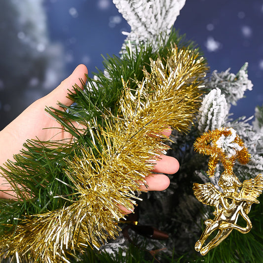 Gold & Green Christmas Color Bar Decoration