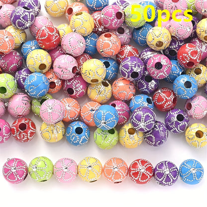 Irregular Shape Acrylic Beads