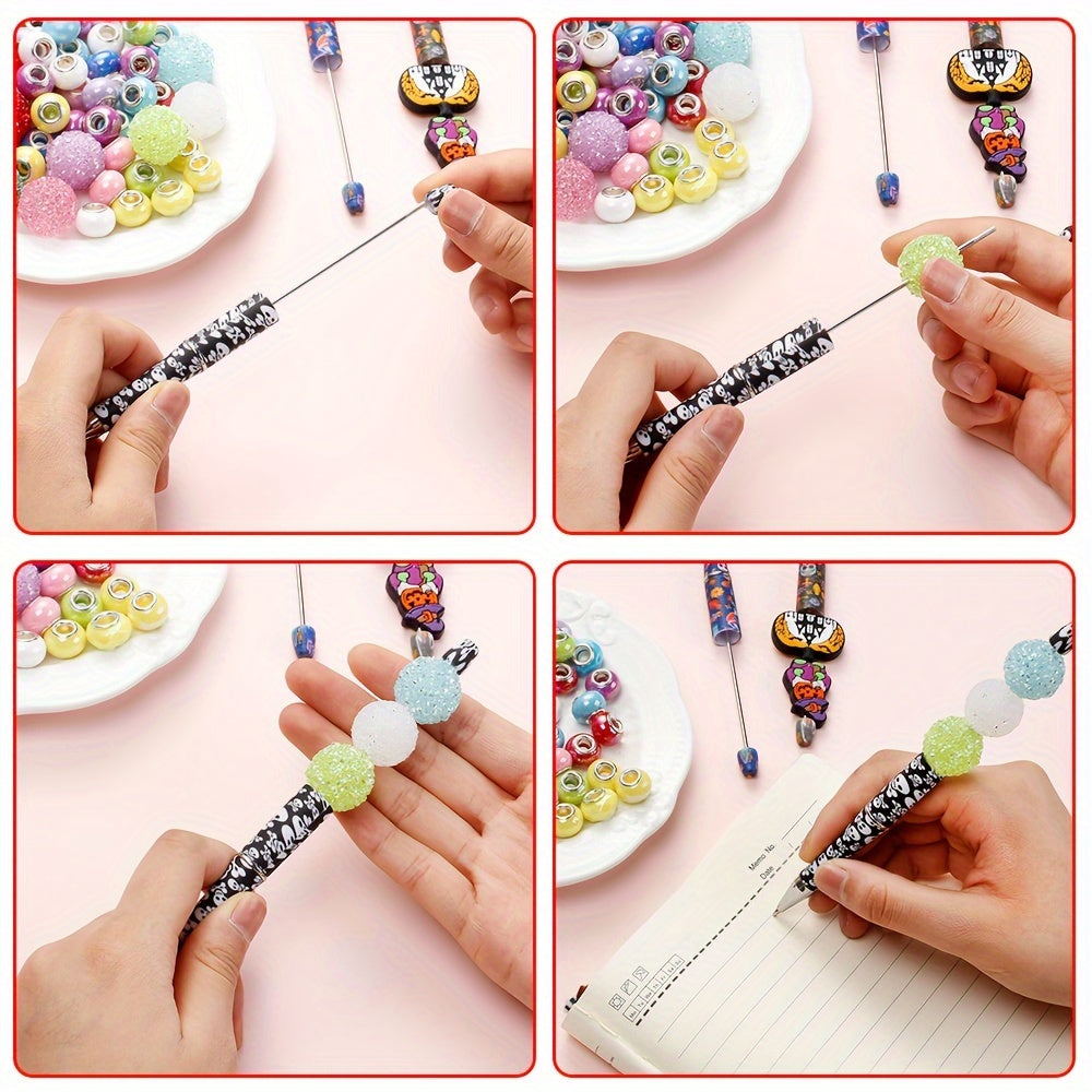 Plastic Bead Pen DIY Set