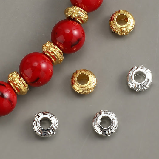 Flower Alloy Beads