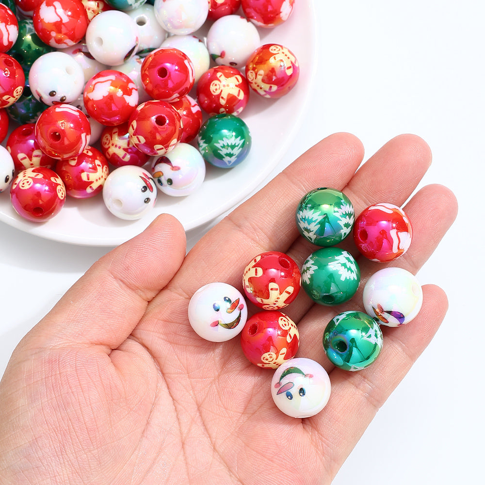 Christmas Collection Acrylic Beads