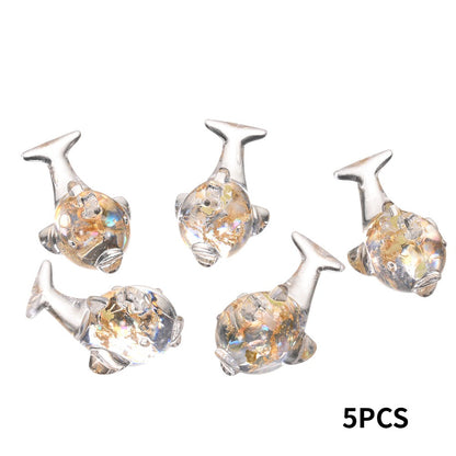 Luminous Resin Pendant Charms