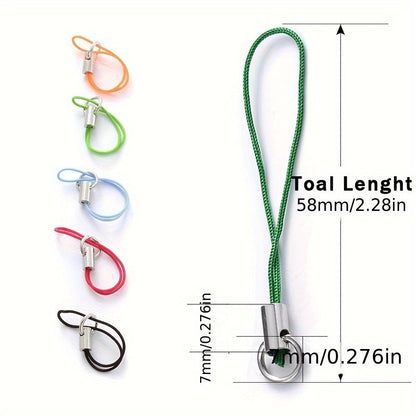 50PCS Colorful Lanyard Strap Set