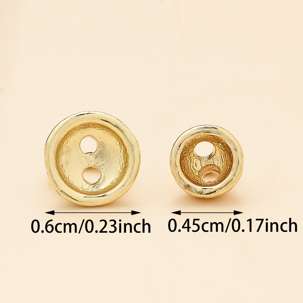18K Gold Plated Hidden Line Jewelry Buckle Covers