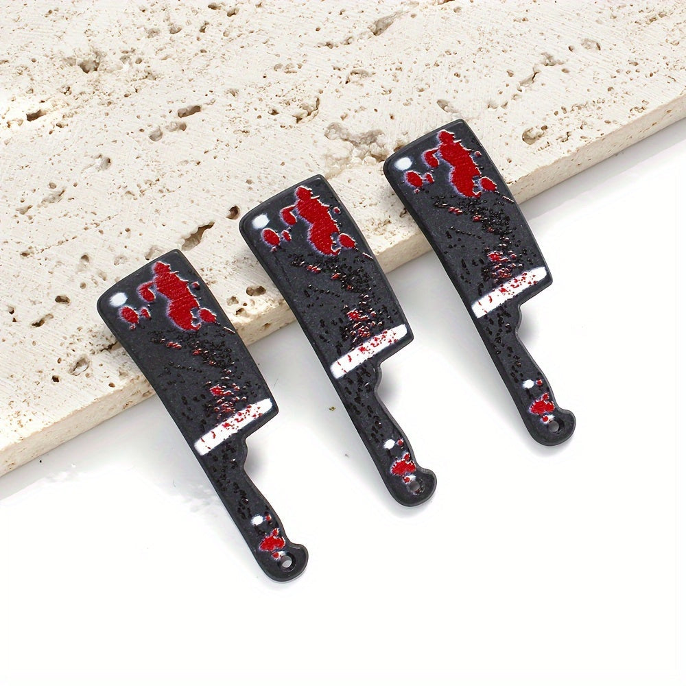 Horror Bloody Style Acrylic Beads