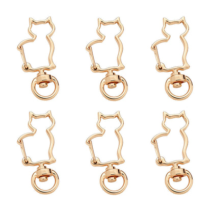 Golden & Silver Keychain Clasp Set