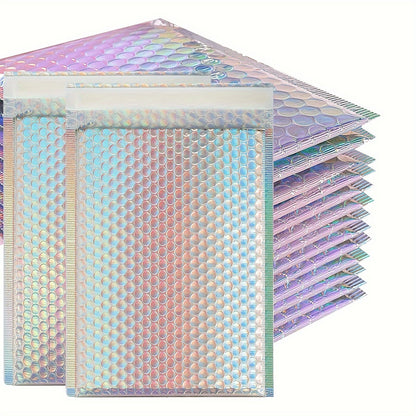 10-Piece Self-Adhesive Bubble Bags
