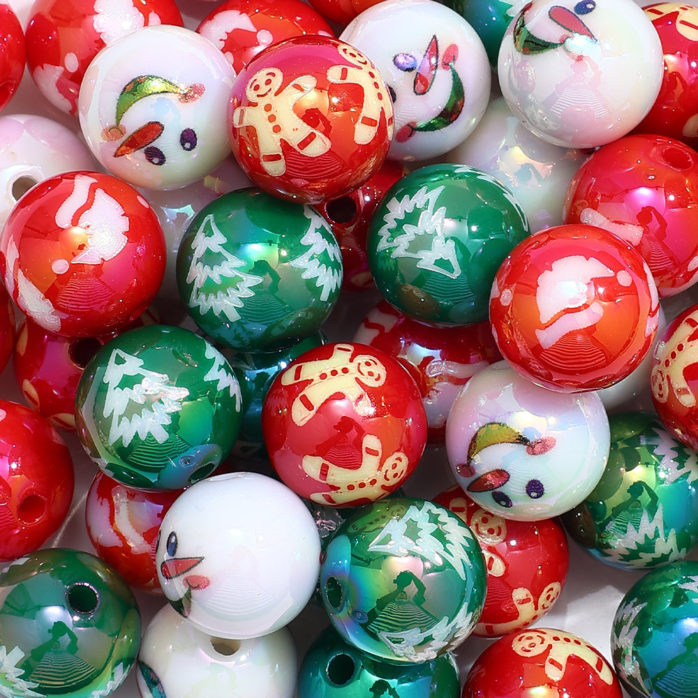 Christmas Collection Acrylic Beads