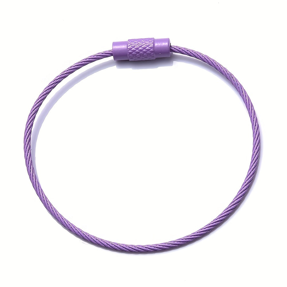 Large Round Stainless Steel Key Rings
