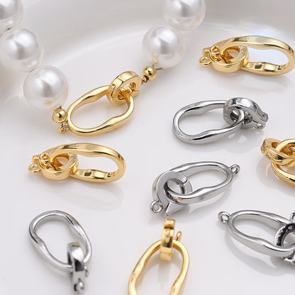 Golden & Silvery Jewelry Clasps